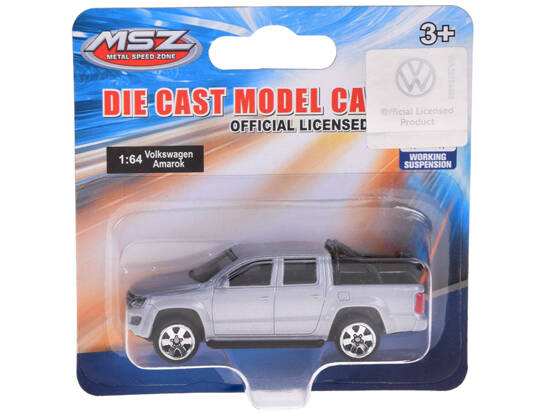 Metalowe autko licencjonowane Volkswagen Amarok 1:64 resorówka ZA5060