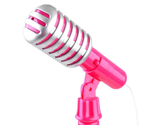 Mikrofon stojący zestaw karaoke +  MP3 IN0138