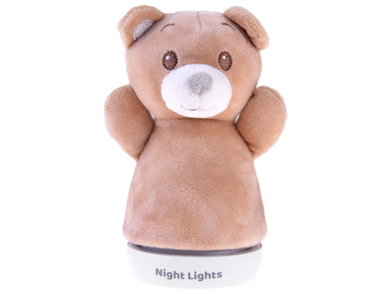 Miś Lampka Nocna do pokoju dziecka świecący niedźwiadek ZA4772