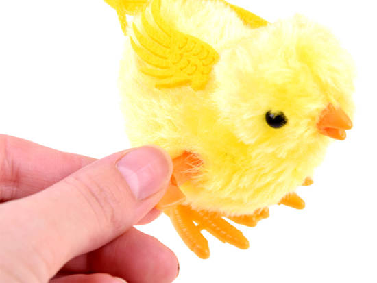 Nakręcana żółta KURKA Kurczaczek kura ZA3867