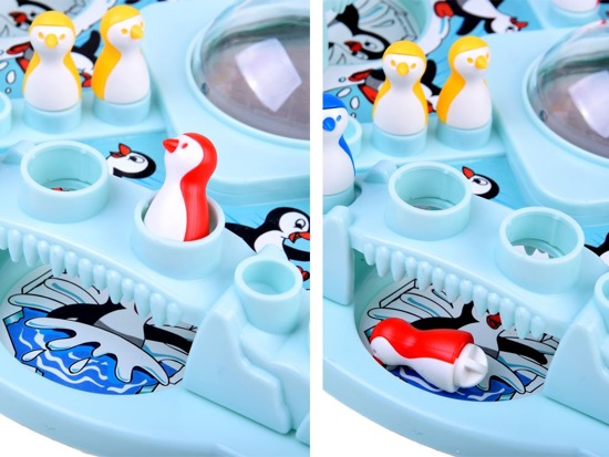 Nowy Chińczyk Gra Rodzinna Wyścig Pingwinów GR0025