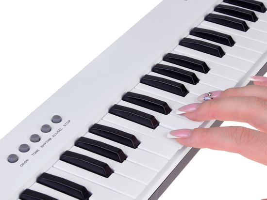 Organy Elektroniczne Keyboard z uchwytem + mikrofon 37klawisz IN0172