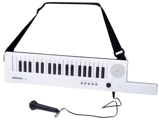 Organy Elektroniczne Keyboard z uchwytem + mikrofon 37klawisz IN0172