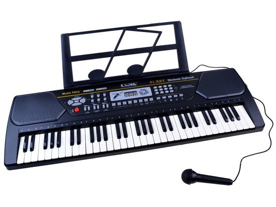 Organy z mikrofonem podświetlane klawisze IN0121