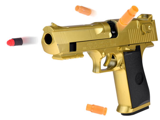 Pistolet do strzelania naboje piankowe tłumik dla dzieci ZA4817