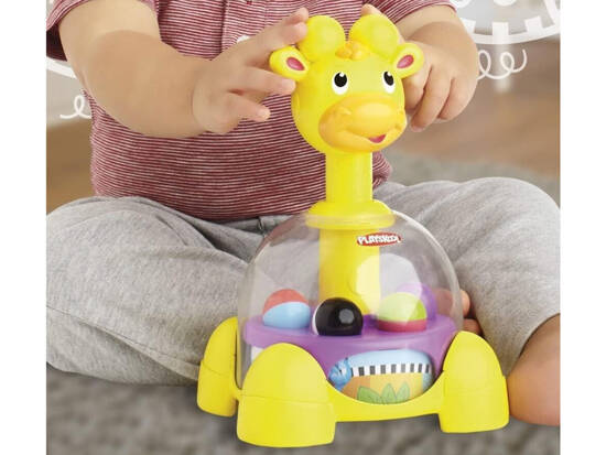 PlaySkool zabawka Bączek Żyrafa z Kuleczkami od Hasbro ZA5136