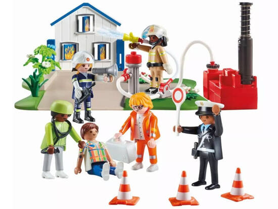 Playmobil My Figures akcja ratowniczna figurki do klocków 120ele ZA5433