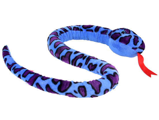 Pluszowa maskotka Wąż niebieski boa 160cm 14022