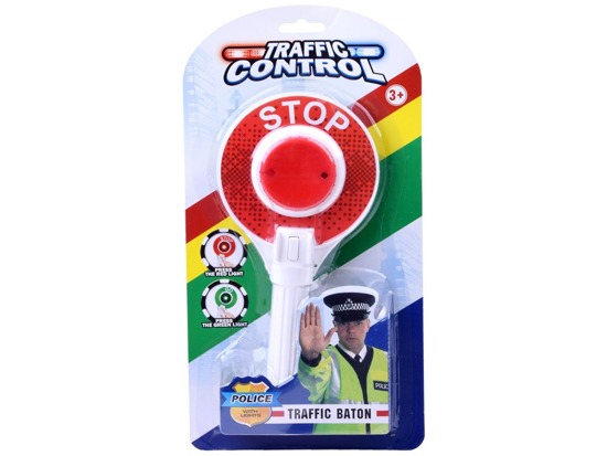 Policyjny LIZAK znak kontrola ruchu drogi ZA2512