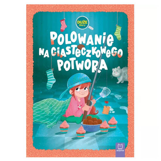 Polowanie na ciasteczkowego potwora. Duże litery KS0964