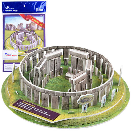 Przestrzenne puzzle 3D 35 elementów Stonehenge ZA3301