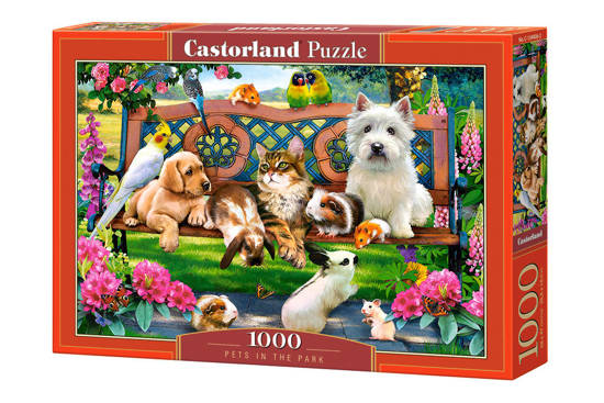 Puzzle 1000 el. Pets in the Park