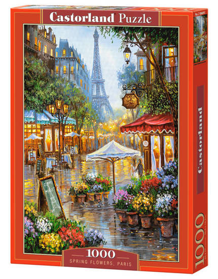 Puzzle 1000 el. Spring Flowers, Paris
