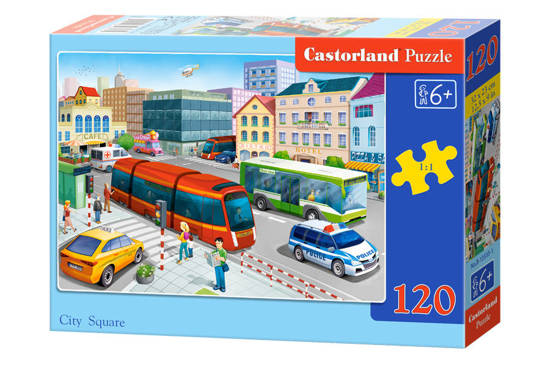 Puzzle 120-elementów City  Square