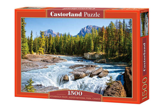 Puzzle 1500  Athabasca River Jasper National Park