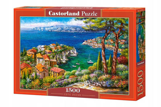 Puzzle 1500 el. Cote D'Azur