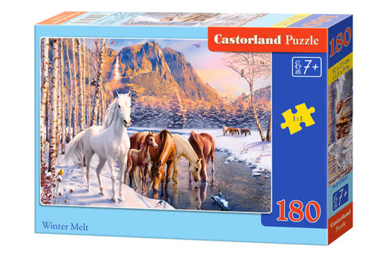 Puzzle 180-elelmentów Winter Melt