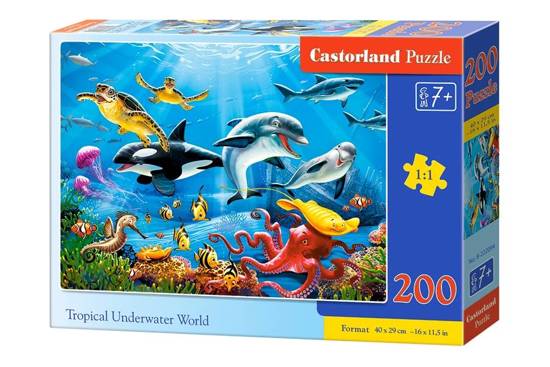 Puzzle 200 el. Tropical Underwater World