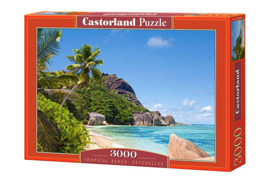 Puzzle 3000 el. Tropical Beach, Seychelles