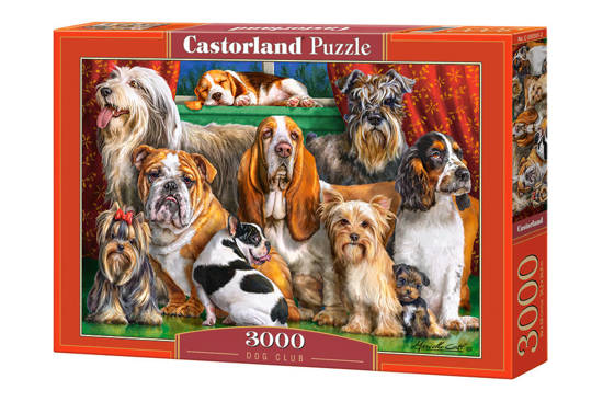 Puzzle 3000-elementów Dog Club