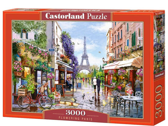 Puzzle 3000-elementów Flowering Paris