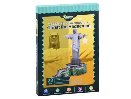 Puzzle 3D Jezus z Rio de Janeiro 22 ele ZA2903