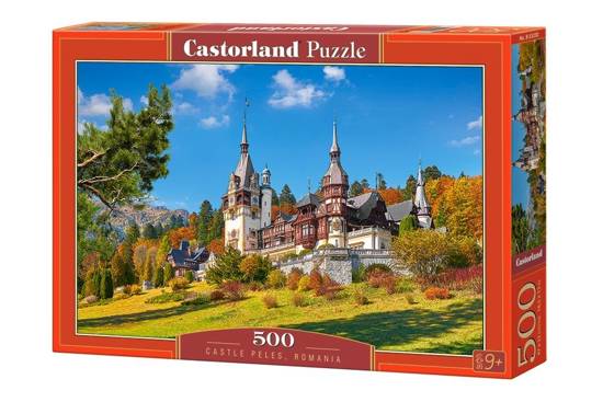 Puzzle 500 el. Castle Peles, Romania