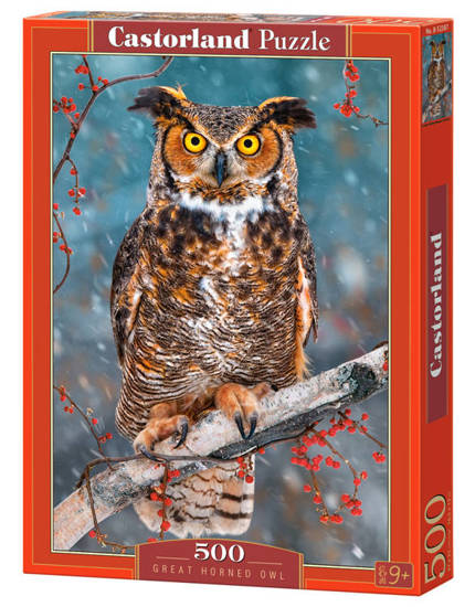 Puzzle 500 el. Great Horned Owl
