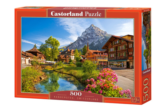 Puzzle 500 el. Kandersteg, Switzerland