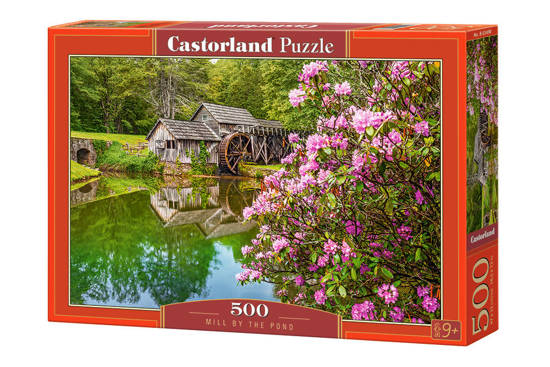 Puzzle 500 el. Mill by the Pond