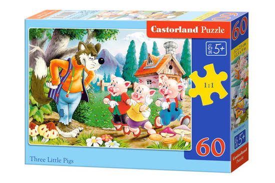Puzzle 60 el. Three Little Pigs