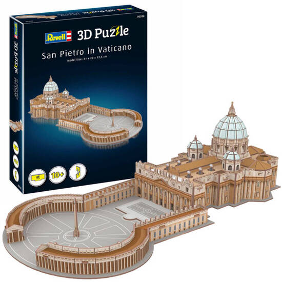 Revell puzzle przestrzenne 3D Bazylika św Piotra Watykan 68 ele68 ZA5435