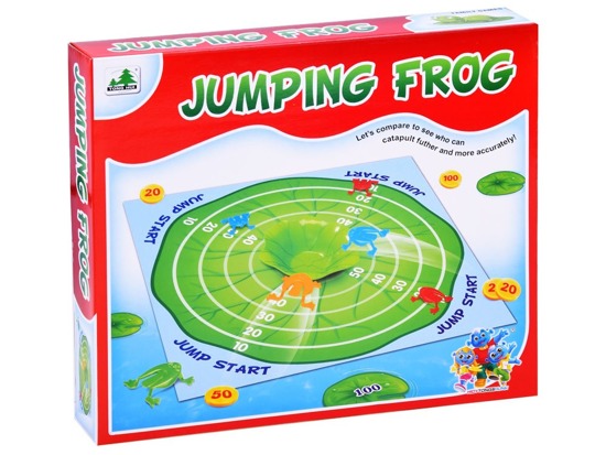 Rodzinna gra zręcznościowa żabki pchełki GR0375