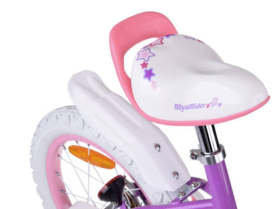 RoyalBaby Rower dziecięcy STAR GIRL 16cal koszyk kółka boczne RB16G-1