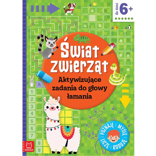 Świat zwierząt.Aktywizujące zadania do głowy łaman KS0612