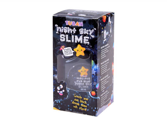 TUBAN zestaw slime Night Sky czarny gwiazdy ZA3692
