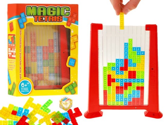 Tetris gra logiczna Łamigłówka układanka GR0236