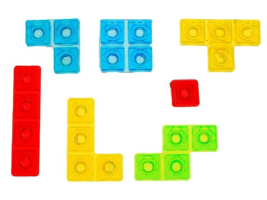 Tetris gra logiczna Łamigłówka układanka GR0236