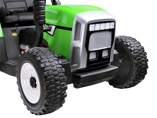 Traktor z przyczepą na akumulator + pilot PA0242