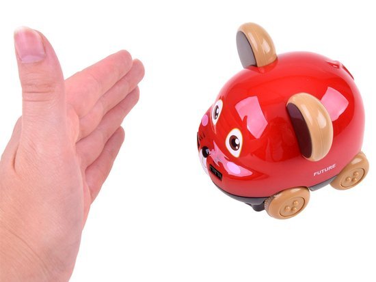 Uciekająca interaktywna myszka zabawka  ZA3362