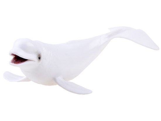 Wal Biały figurka morska ręcznie malowana ZA3393