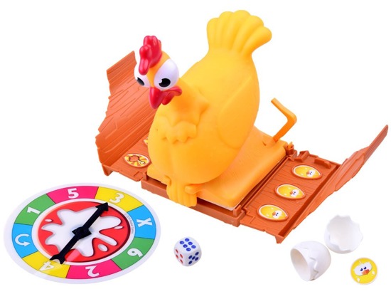 Wesoła gra rodzinna Krzyczący Kurczak GR0329 