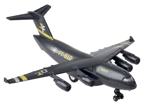 Wojskowy Samolot transportowy napęd dźwięk ZA4325 CY