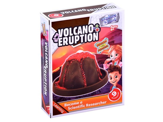 Wybuch wulkanu Erupcja Zestaw edukacyjny ZA2916 