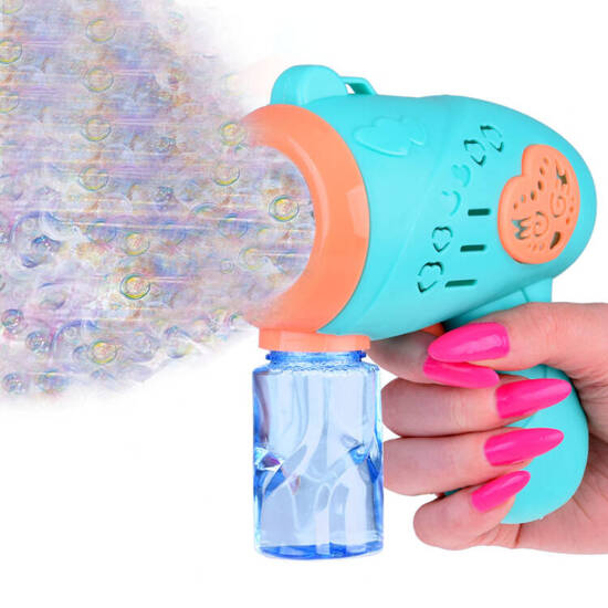 Zabawka Kolorowy Pistolet do baniek dla dzieci Bańki mydlane ZA4955 NI