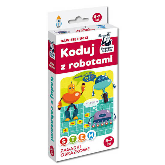 Zagadki obrazkowe - Koduj z robotami KS0774