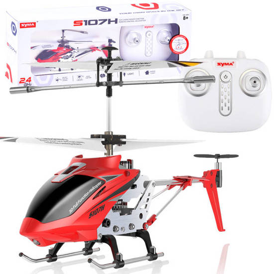 Zdalnie sterowany Metalowy Helikopter Syma S107H Stabilizacja Gyro RC0544