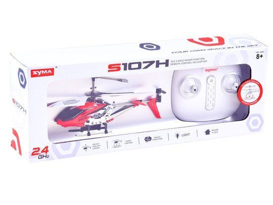 Zdalnie sterowany Metalowy Helikopter Syma S107H Stabilizacja Gyro RC0544